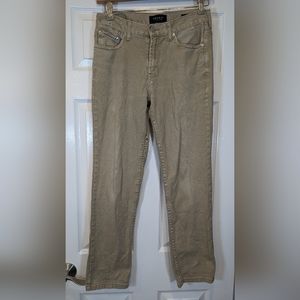 Pacsun Men's comfort stretch brown khaki jeans slim 29x30 straight tapered leg